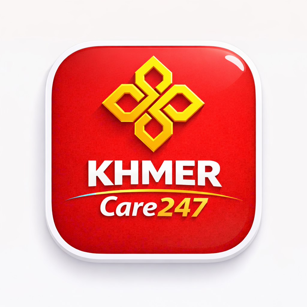 KHMER Care 247 Logo